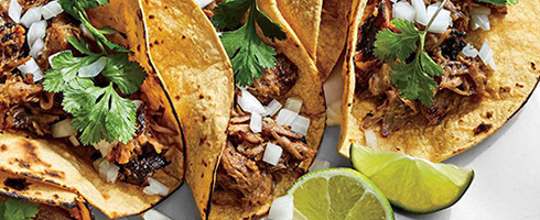 Tray of 20 Beef Soft Tacos at Guadalajara Grill, Bar, & Table Side Salsa in Tucson Arizona.